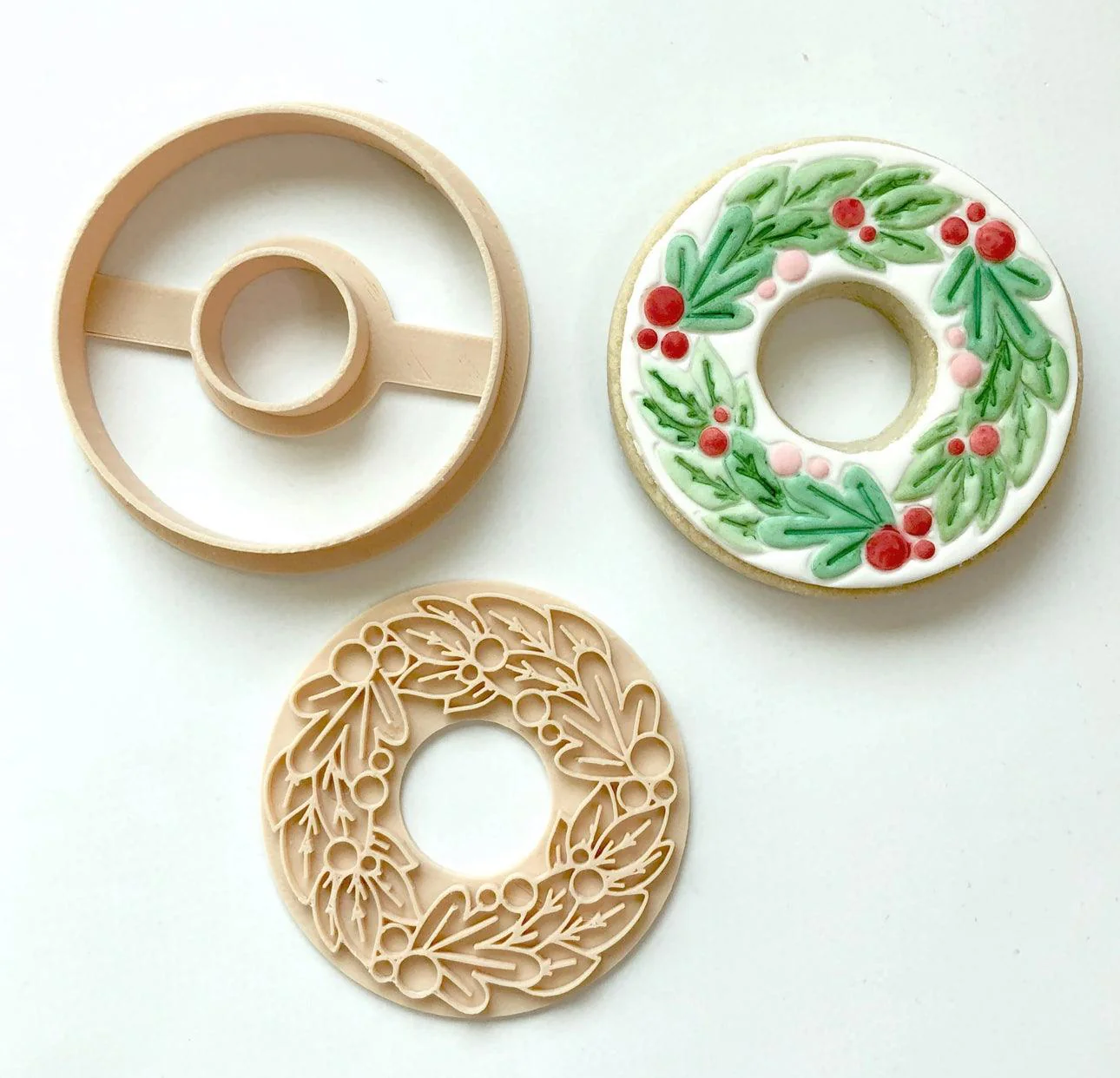 Little Biskut Cutter Set Christmas Wreath - Image 2