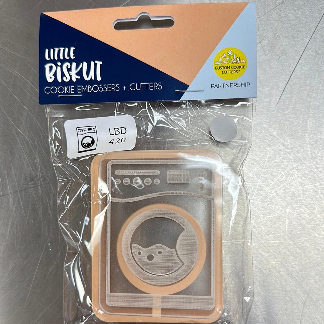 Little Biskut Cutter Set Washing Machine Cutter & Embosser - Image 3
