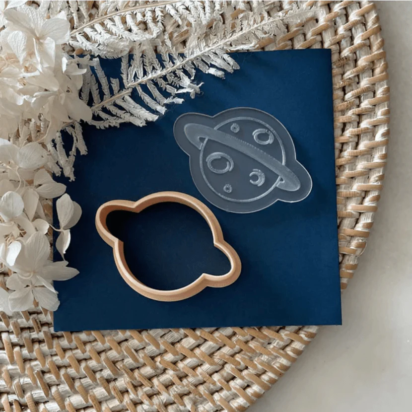 Little Biskut Mini Planet Cutter and Debosser Set - Image 2