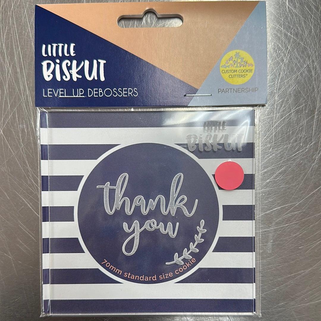 Little Biskut Thank You Debosser - Image 3