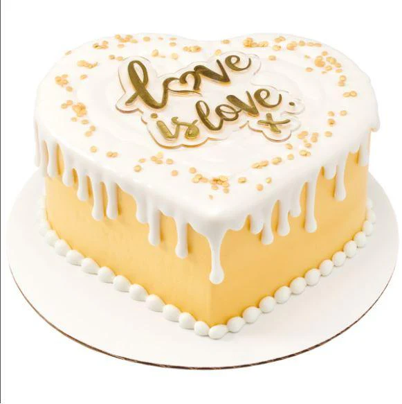 Love is Love Acrylic Layon Topper