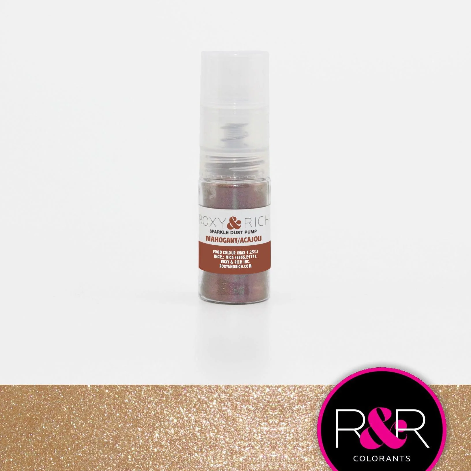 Mahogany Hybrid Sparkle Dust Pump 4g