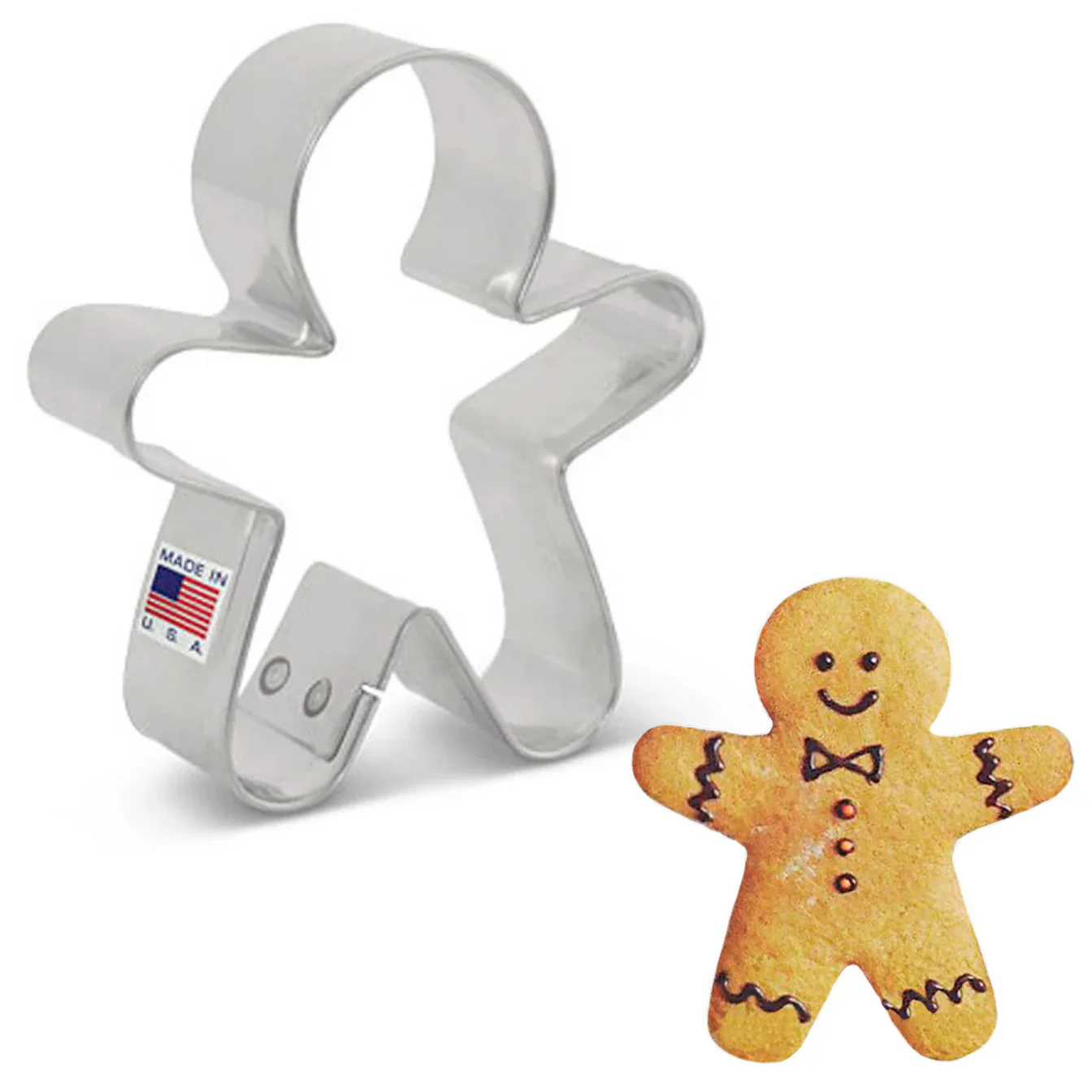 Cookie Cutter Mini Gingerbread Man - Image 2