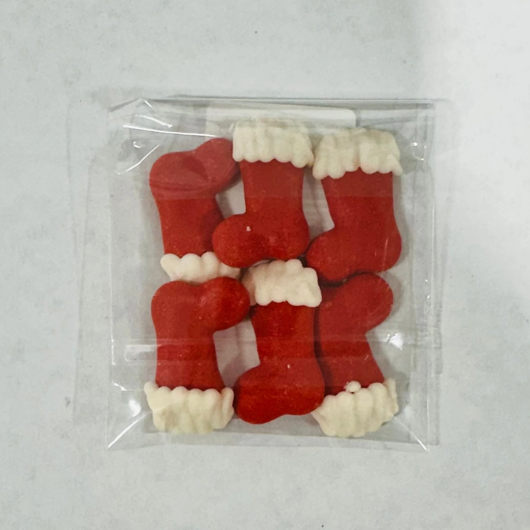 Royal Icing Mini Stocking 6pcs - Image 3