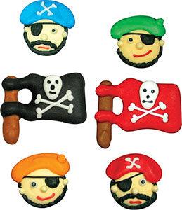 Sale Royal Icing Toppers Single Pirate 1 PCS Pirate