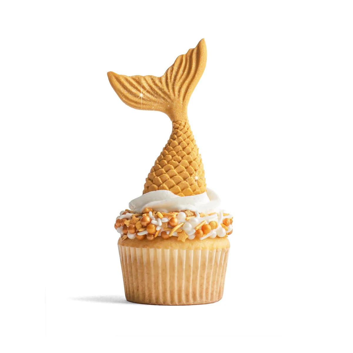 Satin Ice Gold Shimmer Fondant 4oz - Image 3