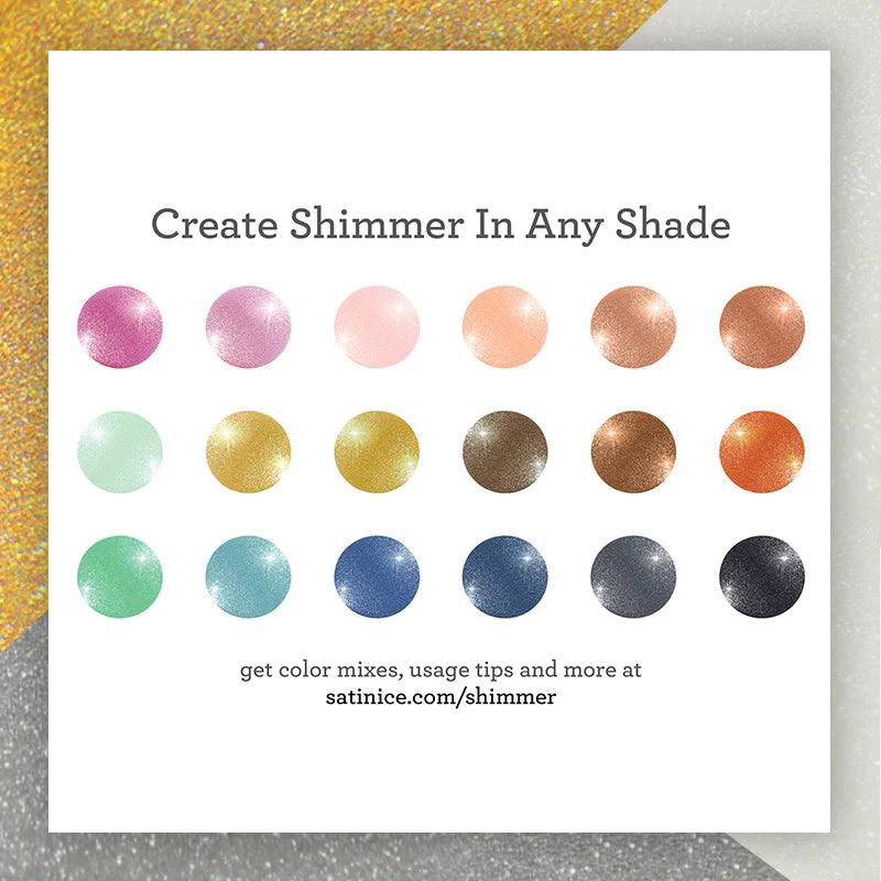 Satin Ice Pearl Shimmer Fondant 4oz - Image 3