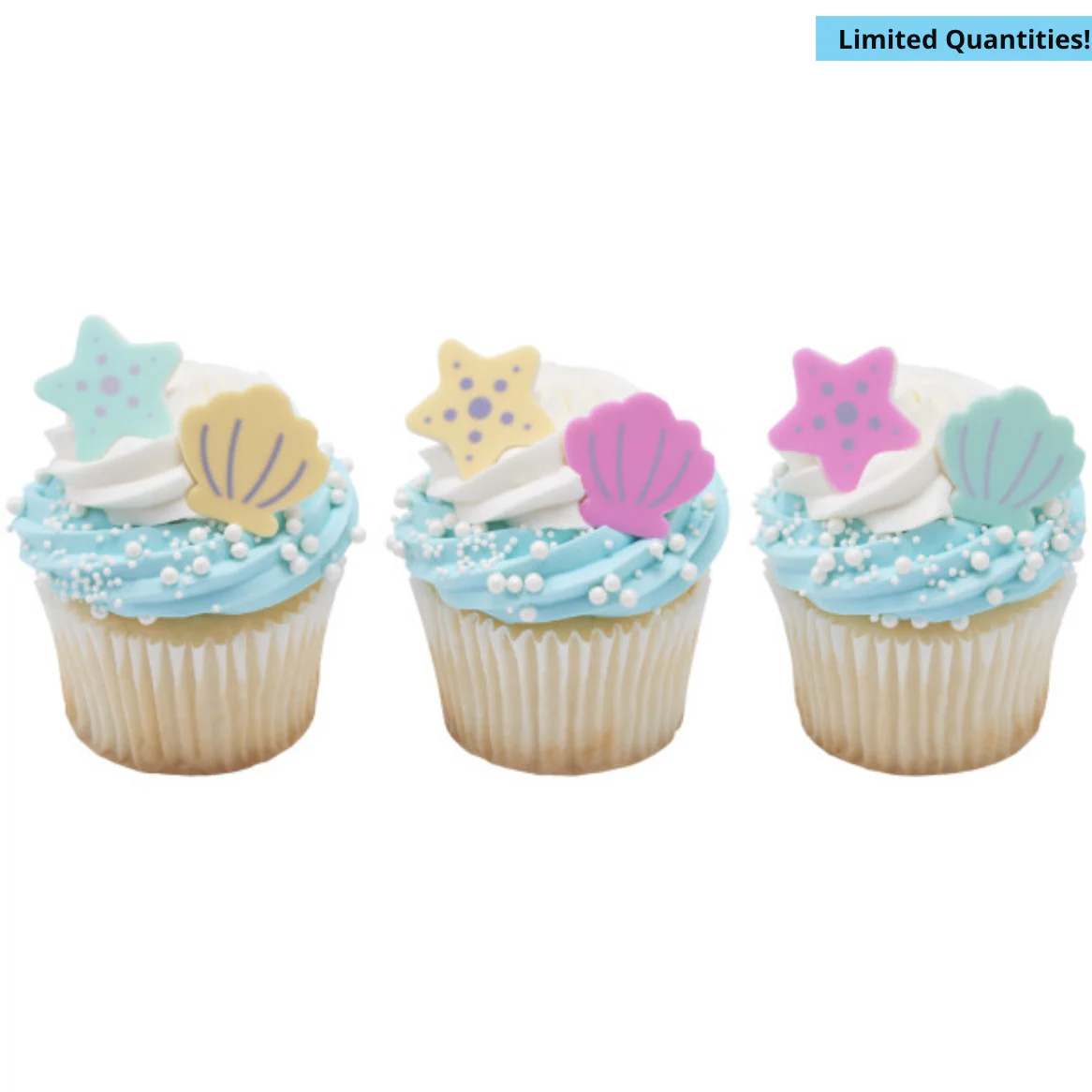 Sea Minis Sweet Décor® Edible Decorations 6pcs - Image 2