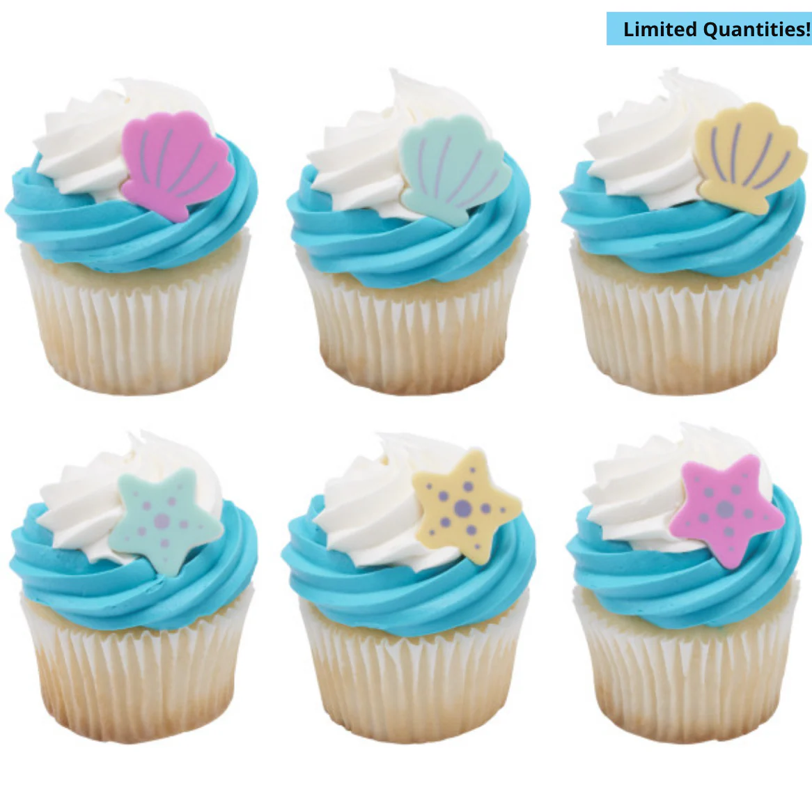 Sea Minis Sweet Décor® Edible Decorations 6pcs - Image 3
