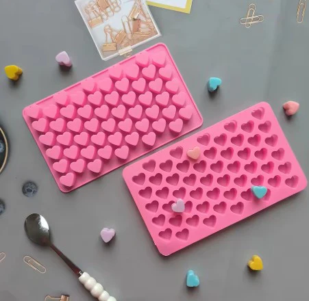 Silicone Mold 3D Mini Heart 55 Cavity