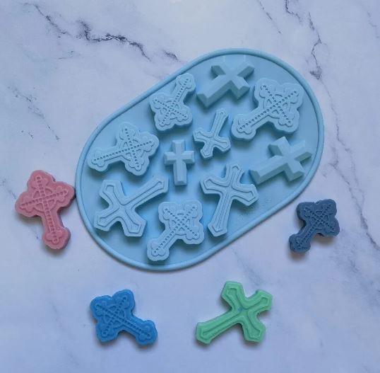 Silicone Mold Cross Assortment 10 Cavity - Image 2