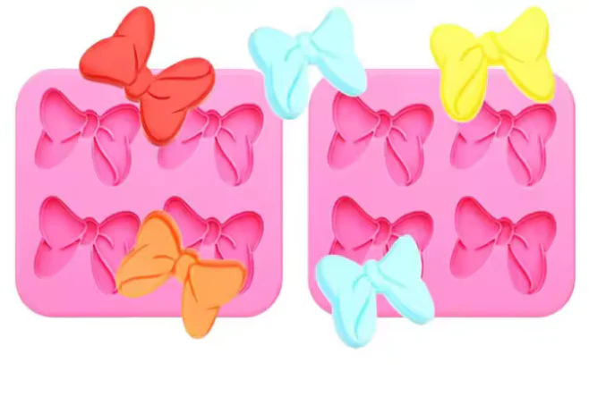 Silicone Mold Minnie Mouse Bows 4pcs* - Image 3