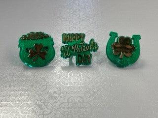 St. Patrick's Day Ring Assortment Horse Shoe 12pcs - Image 2