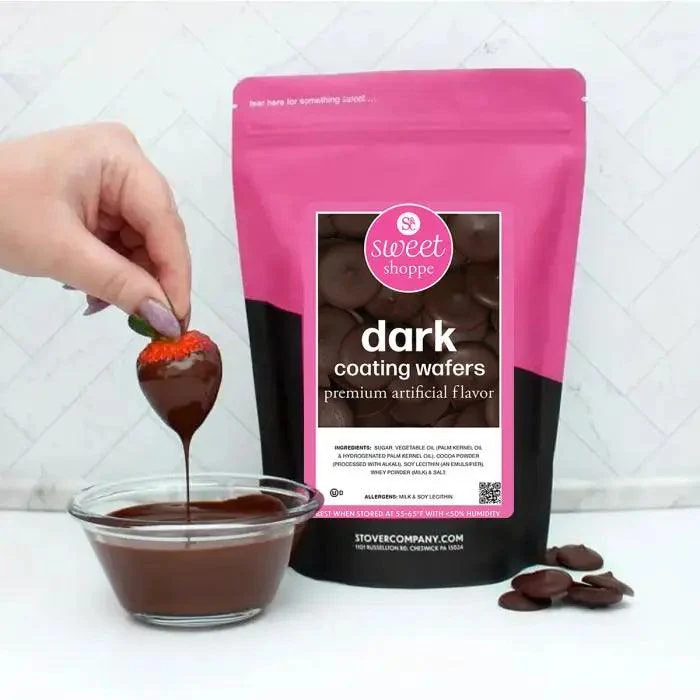 Sweet Shoppe Dark Melting Wafers 12 oz - Image 3