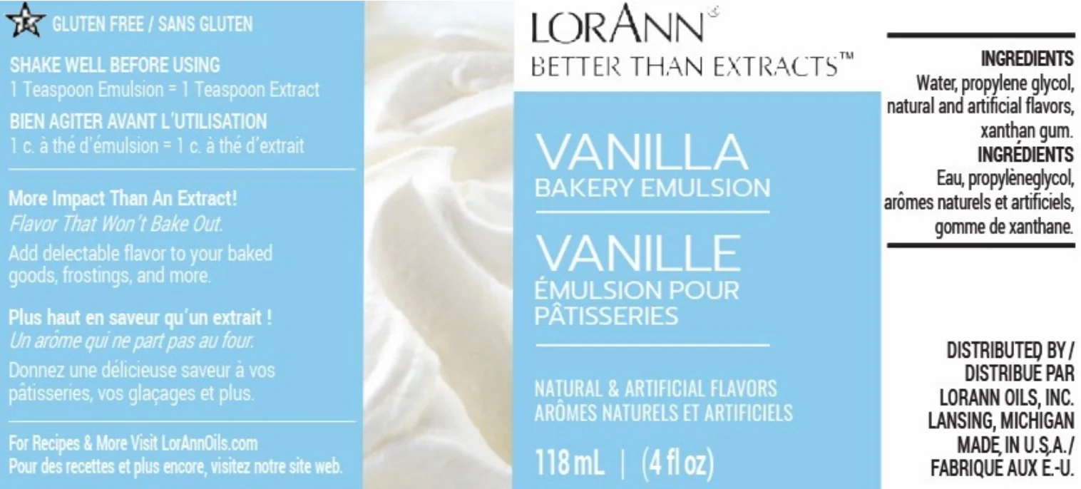 Vanilla Bakery Emulsion - Image 2