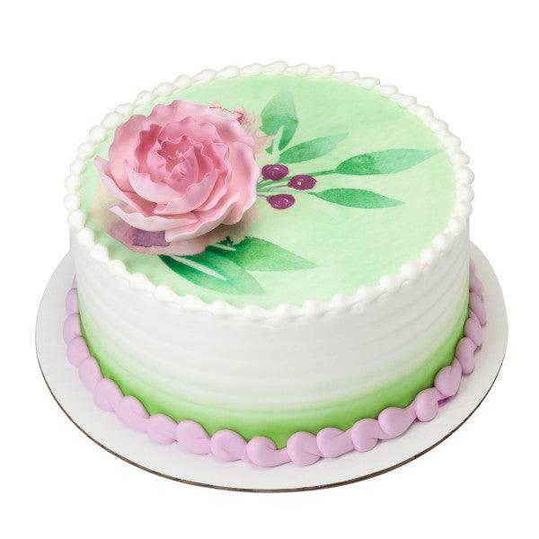 White Briar Rose Gum Paste Flowers - Image 2